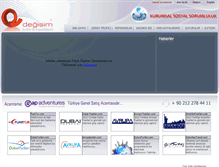 Tablet Screenshot of degisimturizm.com